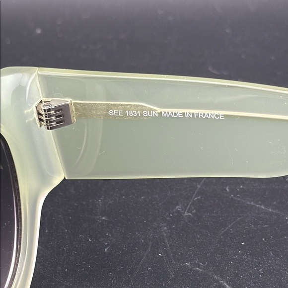 See Green Retro Cat-Eye Sunglasses main image 5